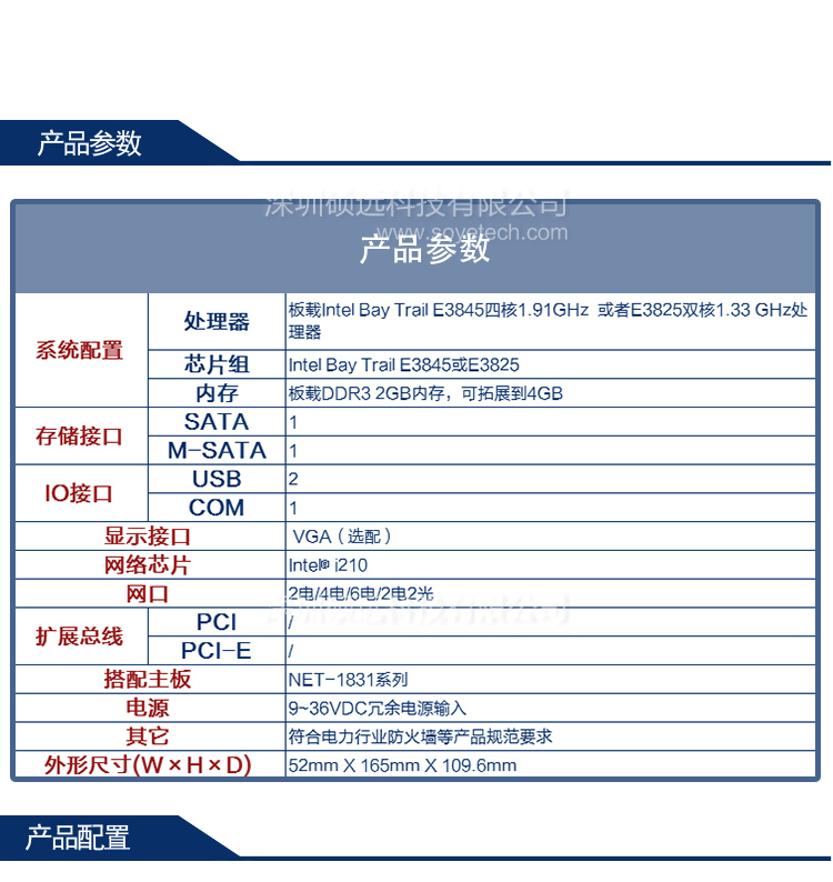 研祥工業(yè)控制網(wǎng)絡(luò)信息安全E3845硬件平臺(tái)EIC-3011