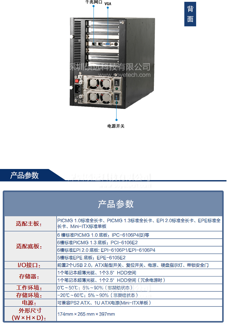 IPC-6805E研祥壁掛式工控機(jī)