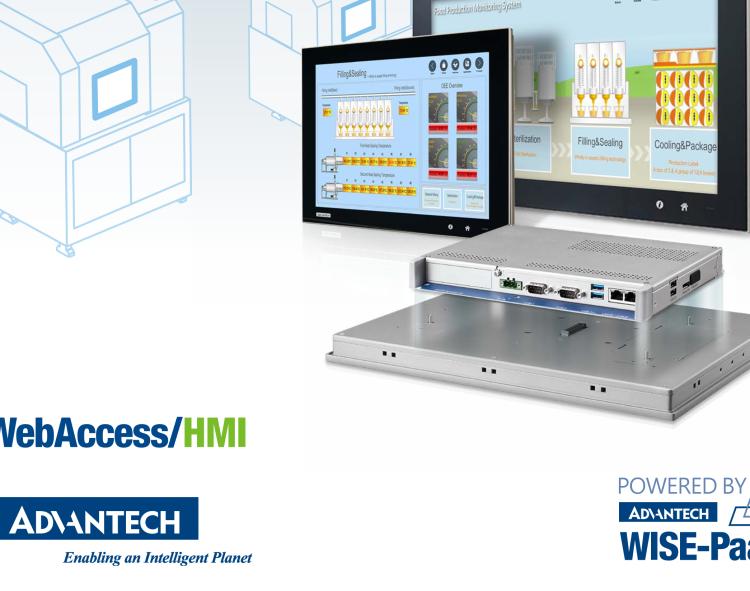 研華ESRP-HMI-TPCB200 Machine Visualization with Various Display Size