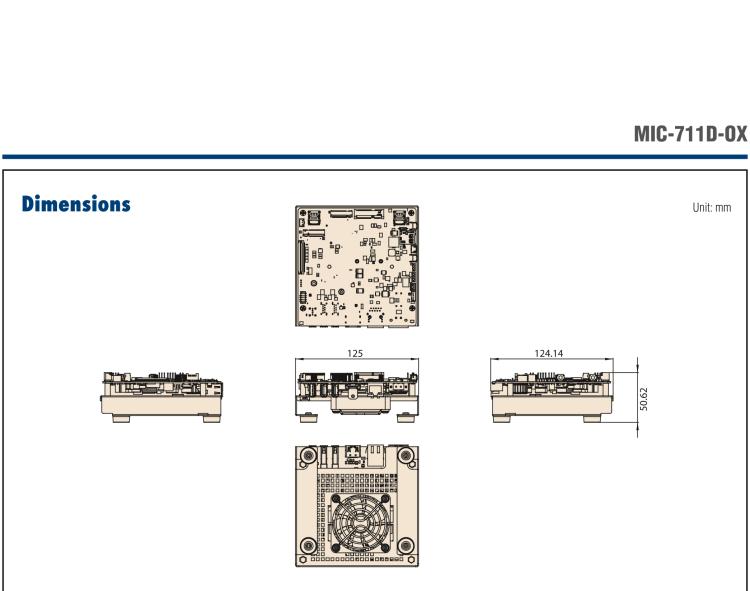 研華MIC-711D-OX MIC-711D-OX 是一款基于英偉達Jetson Orin NX 的 AI 開發(fā)套件，含有多個 I/O 接口，使客戶可以靈活開發(fā)新項目。