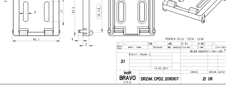 研華BB-CPD2-B Plastic DIN holder, v2 routers