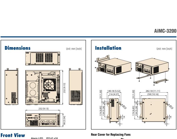 研華AiMC-3200 智能微型工控機(jī)，Intel Core i7/i5/i3 CPU,2 擴(kuò)展槽，250W 80 Plus PSU