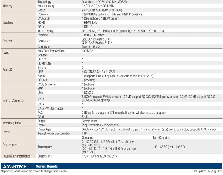 研華AIMB-218 板載Intel? 第8代 奔騰/賽揚(yáng)/凌動(dòng)系列處理器。支持獨(dú)立三顯，超薄緊湊，無(wú)風(fēng)扇設(shè)計(jì)，支持寬溫。