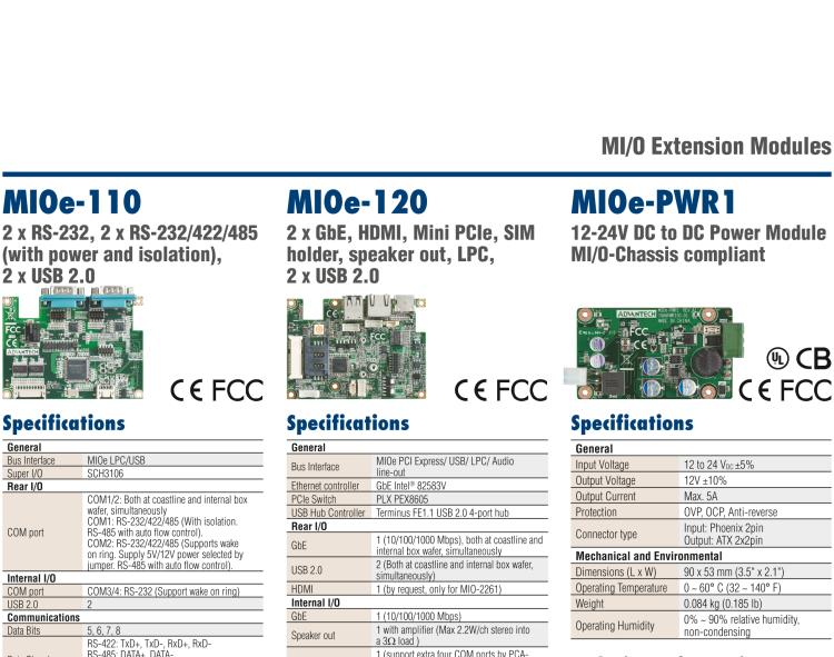 研華MIOE-PWR1 12-24V DC to DC 12V寬壓電源模塊