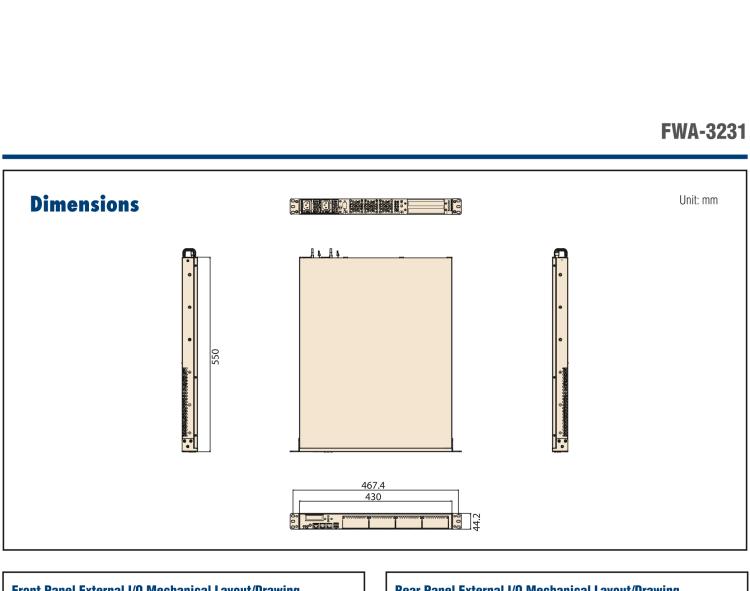 研華FWA-3231 基于Intel? Haswell XeonTM E3/CoreTM/ PentiumTM /CeleronTM 系列處理器 1U機架式網(wǎng)絡應用平臺