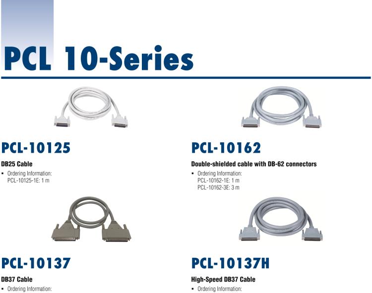 研華PCL-10168 2m SCSI-68屏蔽線纜