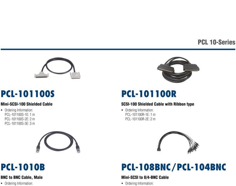 研華PCL-10125 3m DB-25屏蔽線纜