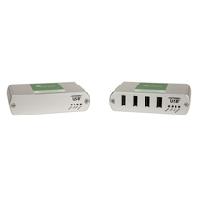 研華BB-00-00376 USB Extender, 4 Port, USB 2.0 over Gigabit LAN, 100m, US Power Supply